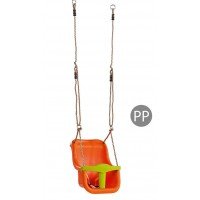 Leagan Baby Seat Luxe Culoare Orange/Lime Green franghie PP 10