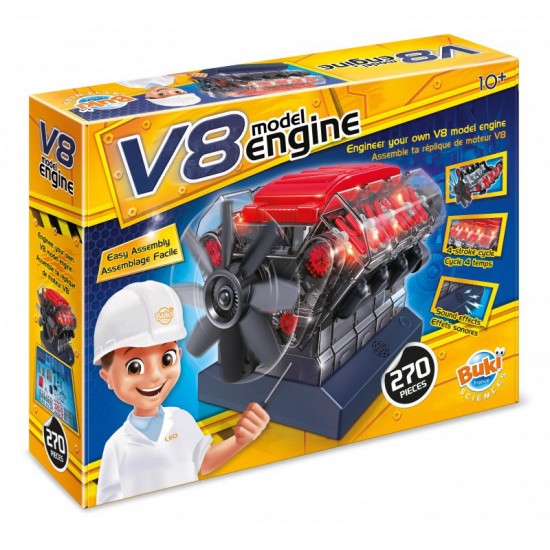 Jucarie educativa - Motor V8 Buki France