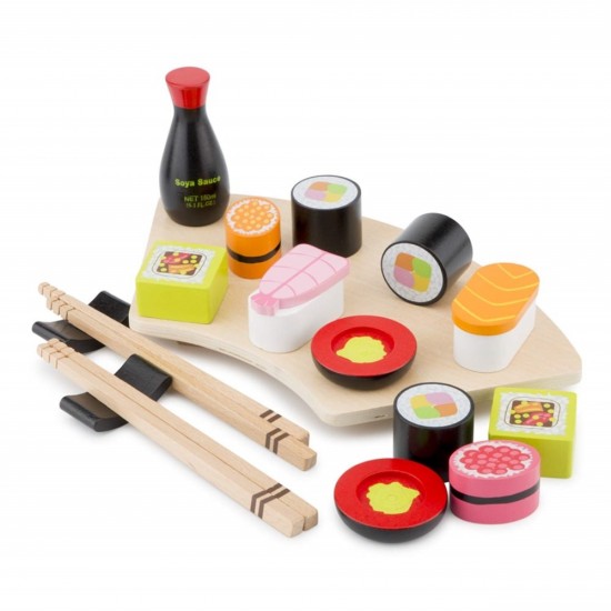 Set Sushi din lemn New Classic Toys