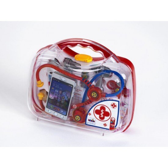 Set de joaca doctor cu telefon si termometru Klein