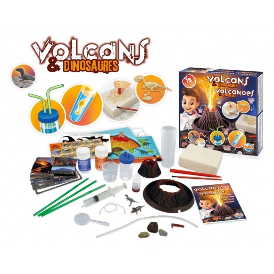 Set experimente Vulcani si Dinozauri