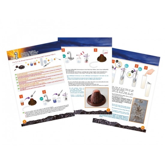 Set experimente Vulcani si Dinozauri