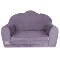 Canapea extensibila pentru copii catifea Klups Mov V112