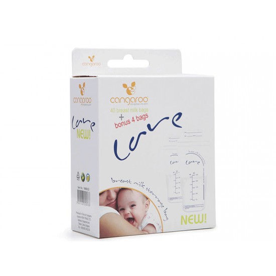 Pungi de unica folosinta pentru lapte matern 40 B Cangaroo Care
