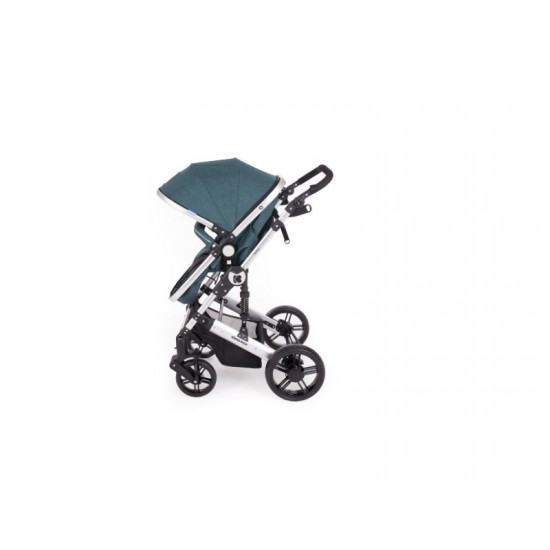 Carucior 2 in 1 transformabil Darling Green Silver