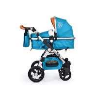 Carucior copii 3 in 1 Cangaroo Luxor Turquoise