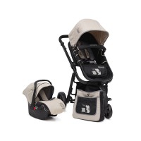 Carucior copii 3 in 1 Cangaroo Sarah Kaki