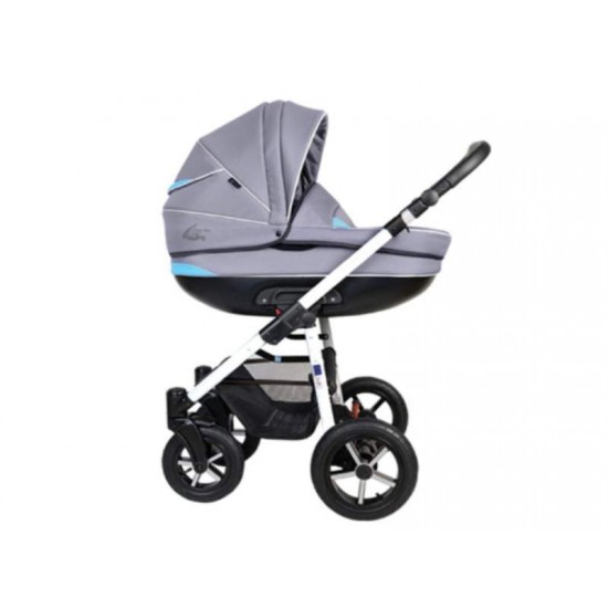 Carucior copii 3 in 1 MyKids Baby Boat - Bb/224 Gray-Blue
