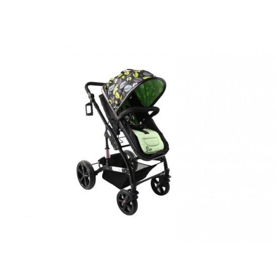 Carucior transformabil 2 in 1 Moni Pavo New Green