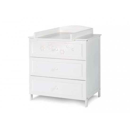 Comoda Infasat Copii Klups Radek VII Alb