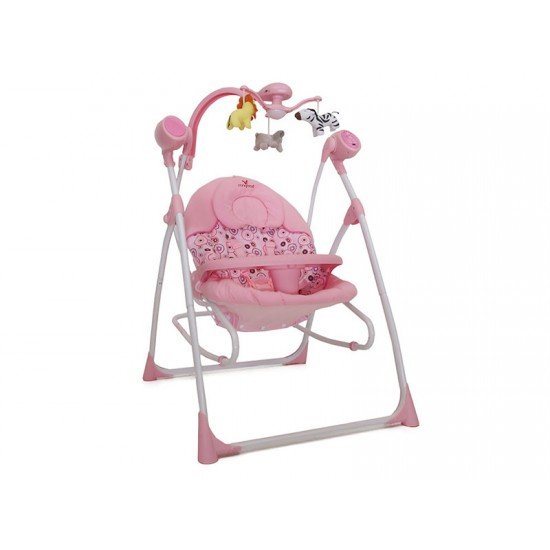 Leagan electric bebelusi Cangaroo Swing Star Roz