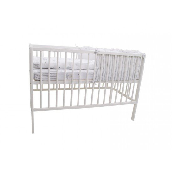 Lenjerie MyKids Bunny Alb 4 Piese 120x60