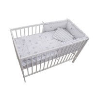 Lenjerie MyKids Bunny Alb 4+1 Piese 120x60