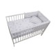 Lenjerie MyKids Bunny Alb 4+1 Piese 140x70