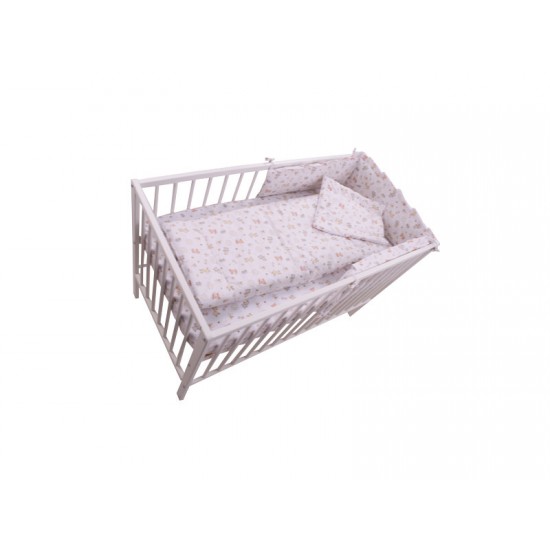 Lenjerie MyKids Foxi 4 Piese 120x60