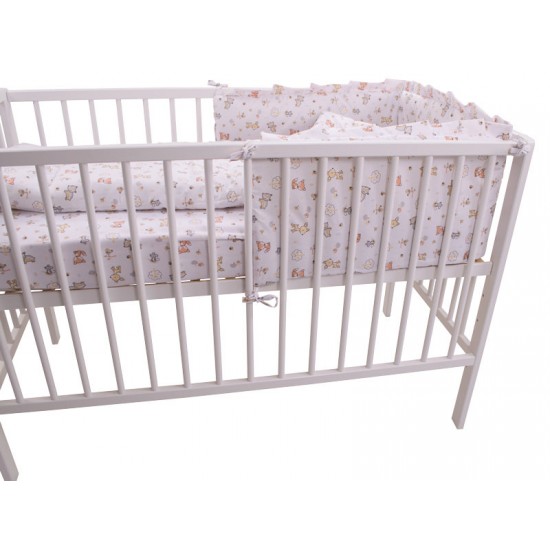 Lenjerie MyKids Foxi 4 Piese 120x60