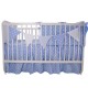 Lenjerie MyKids Light Stars Blue 11 Piese 120x60 cm