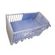 Lenjerie MyKids Light Stars Blue 11 Piese 120x60 cm