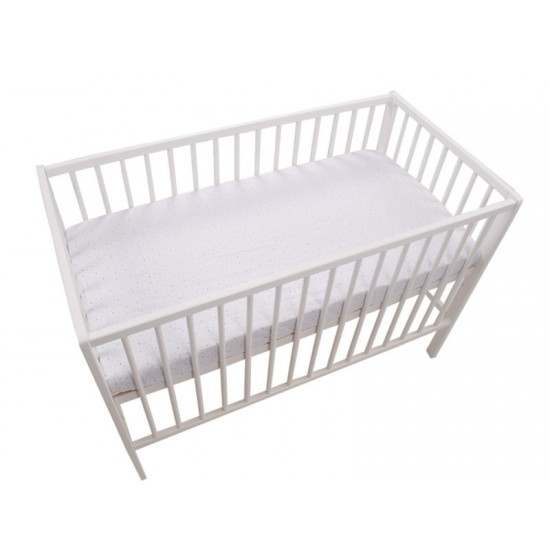 Lenjerie MyKids Little Stars Albastru 4 Piese 140x70