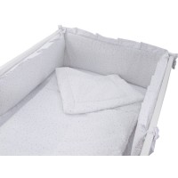 Lenjerie MyKids Little Stars Roz 4 Piese 120x60