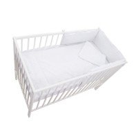 Lenjerie MyKids Little Stars Roz 4 Piese 140x70