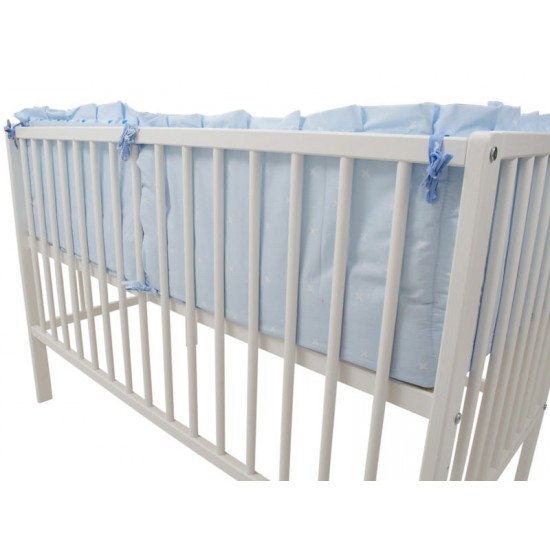 Lenjerie MyKids Teddy Friends Albastru 4+1 Piese M2 140x70