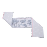 Lenjerie MyKids Teddy Hug Gri M1 4+1 Piese 140x70