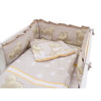 Lenjerie MyKids Teddy Hug Maro M1 4 Piese 120x60
