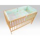 Lenjerie MyKids Teddy Steluta Turquoise 4+1 Piese 120x60 cm