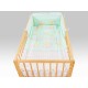 Lenjerie MyKids Teddy Steluta Turquoise 4+1 Piese 140x70 cm