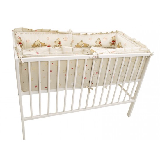 Lenjerie MyKids Teddy Toys Maro M2 4+1 Piese 120x60