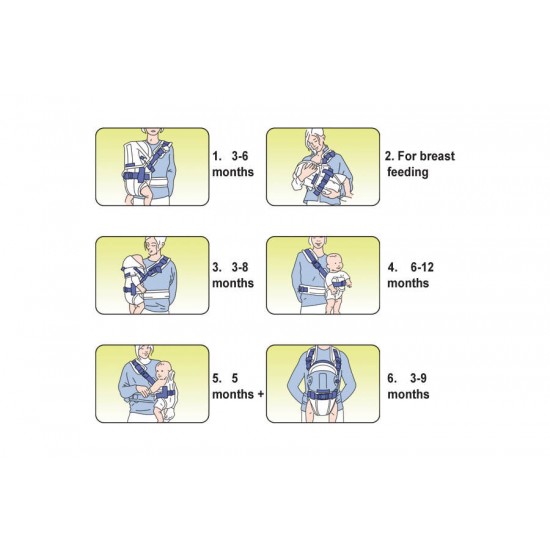 Marsupiu bebe Cangaroo Carry-Go Roz