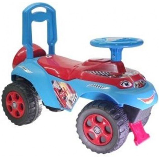 Masinuta de impins MyKids Music 0142/R/05 Albastru Rosu