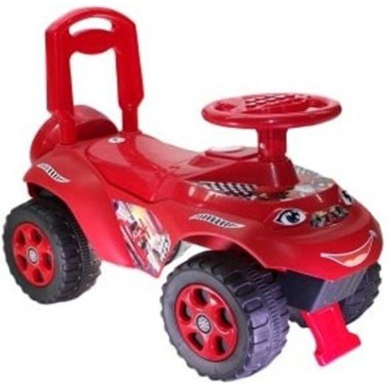 Masinuta de impins MyKids Music Rosu