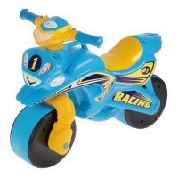 Motocicleta de impins MyKids Racing Albastru Galben