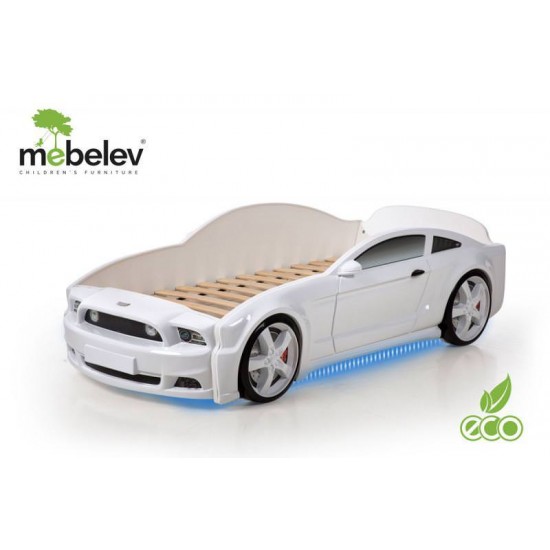 Pat masina Light-MG 3D Alb