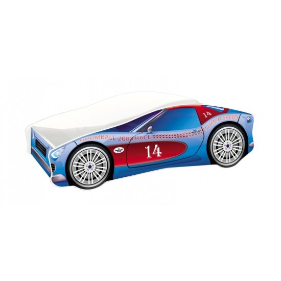 Pat Tineret MyKids Race Car 02 Blue 160x80