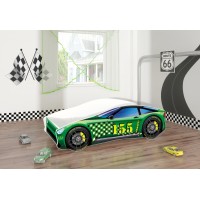 Pat Tineret MyKids Race Car 04 Green 140x70