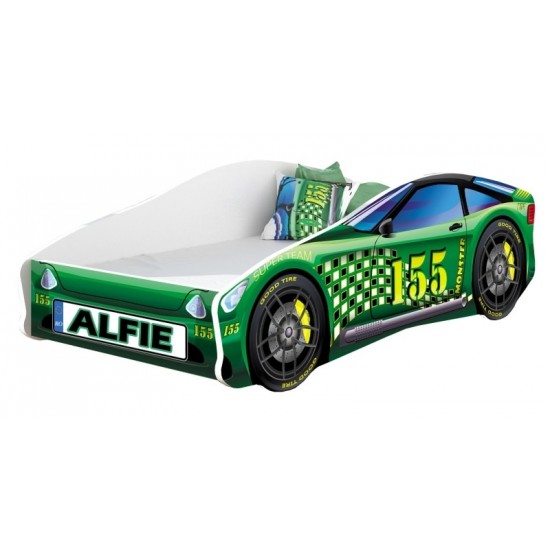 Pat Tineret MyKids Race Car 04 Green 160x80
