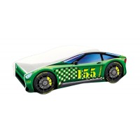 Pat Tineret MyKids Race Car 04 Green 160x80