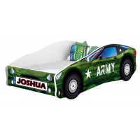 Pat Tineret MyKids Race Car 07 Army 160x80