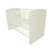 Patut copii din lemn Klups Karolina II Alb