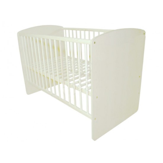 Patut Klups Karolina II Alb + Saltea 12 MyKids Confort