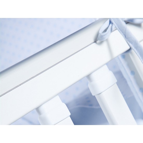 Patut lemn cu sertar Klups Iwo Alb Natur