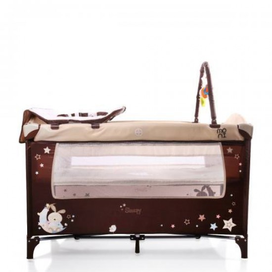 Patut pliant bebe Moni Sleepy New Bej