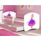Patut tineret MyKids Ballerina cu Sertar si Saltea 140x70