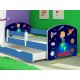 Patut tineret MyKids Solar System cu sertar si saltea 140x70