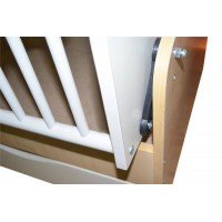 Patut Transformabil MyKids Silence cu leganare Wenge 4057