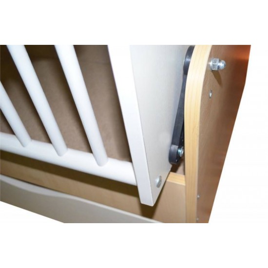 Patut Transformabil MyKids Silence cu leganare Wenge 4057