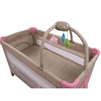 Patut voiaj copii Moni Zebra Roz Carusel Muzical